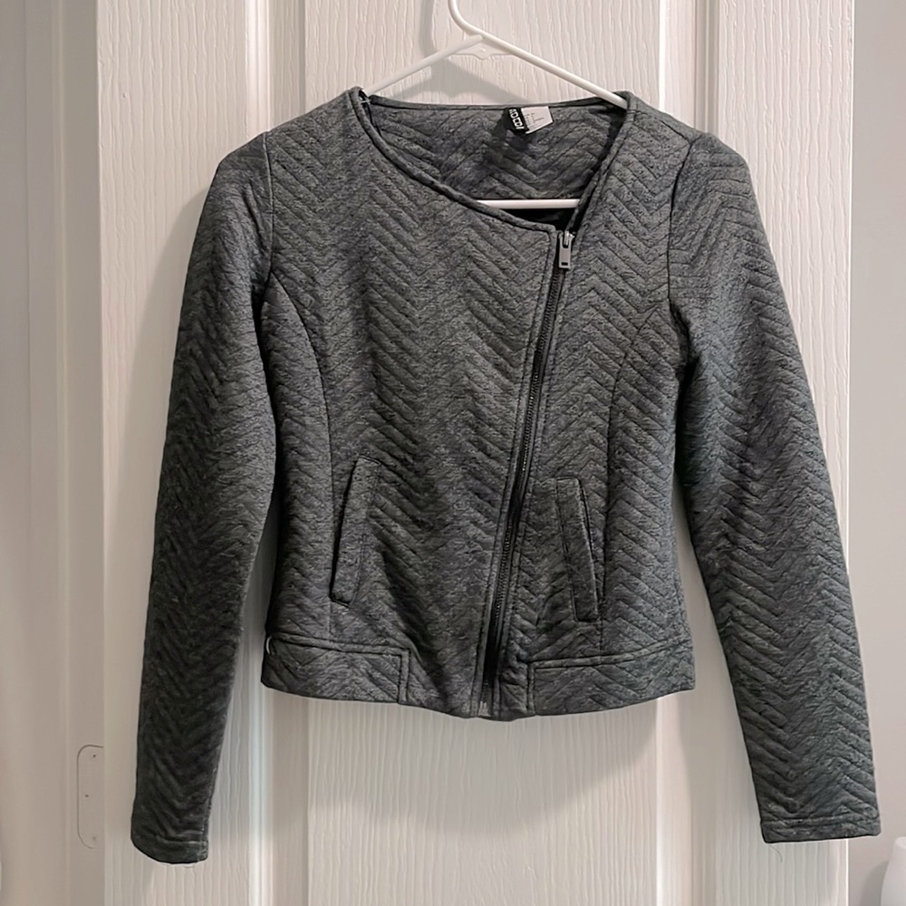 H&M divided cropped jacket